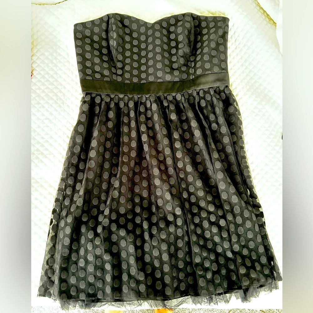Strapless Black Dress